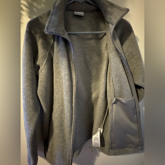 Columbia Gray Benton Springs Fleece Jacket M - Picture 7 of 7